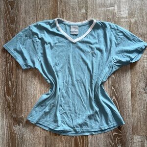 Nike Sky Blue Tee with White Edging